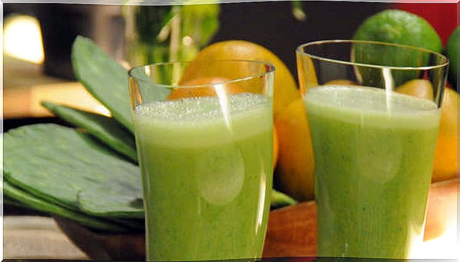 Nopal juice for weight loss.