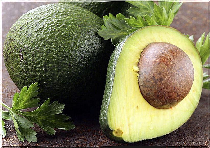 Avocado to calm eating anxiety.