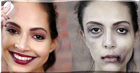 Make-up for abused women.