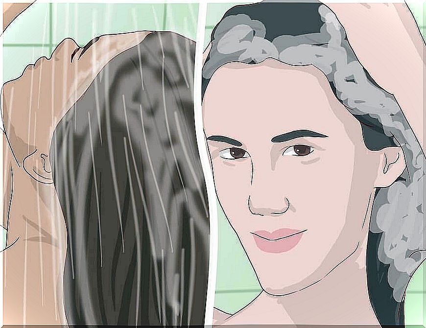 Treatment against hair loss.