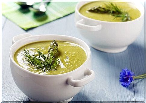 how to prepare a semi-sweet asparagus cream