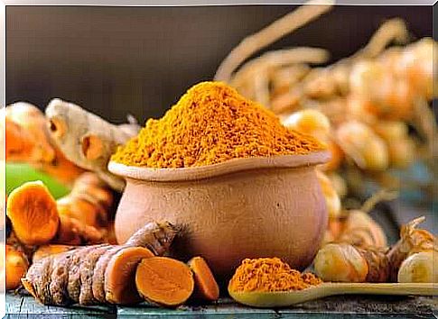 Turmeric powder to soothe the joints