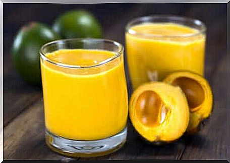 Lucuma juice. 